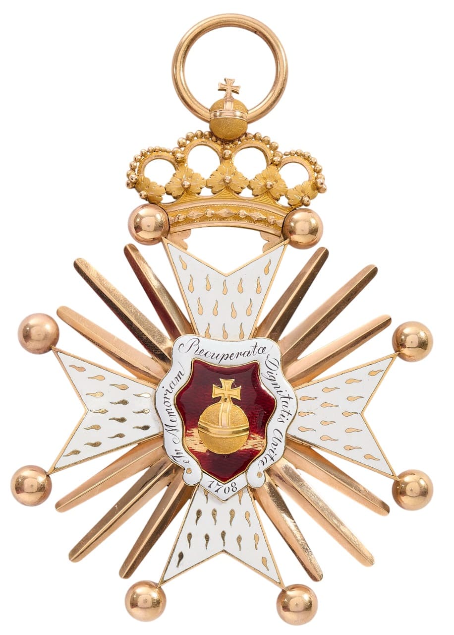 Bavarian Royal  Order of Saint Hubert of Marshal Joachim Murat.jpg