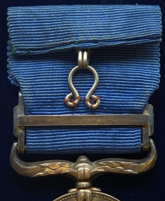 Blue Ribbon Medal of Honor  awarded in 1885.jpg