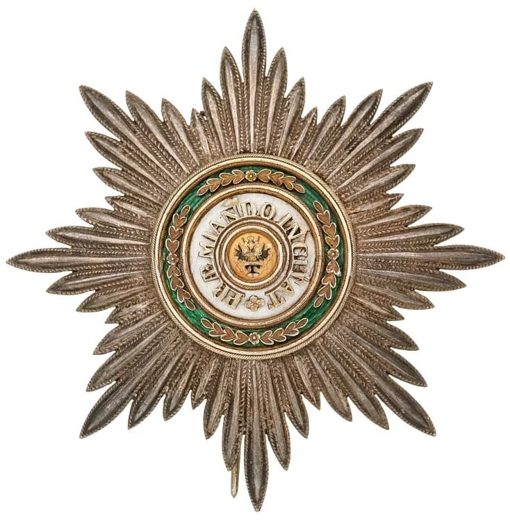 Breast star of Stanislaus Order for Non-Christians made  by Julius Keibel workshop.jpg