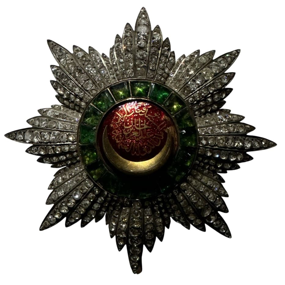 Breast star of the order of Osmanie with Murassa..jpg
