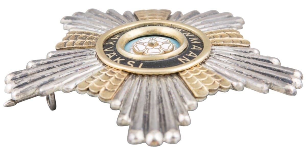 Breast Star of the Order of the White Rose of Finland made  by  Lemaitre.jpg