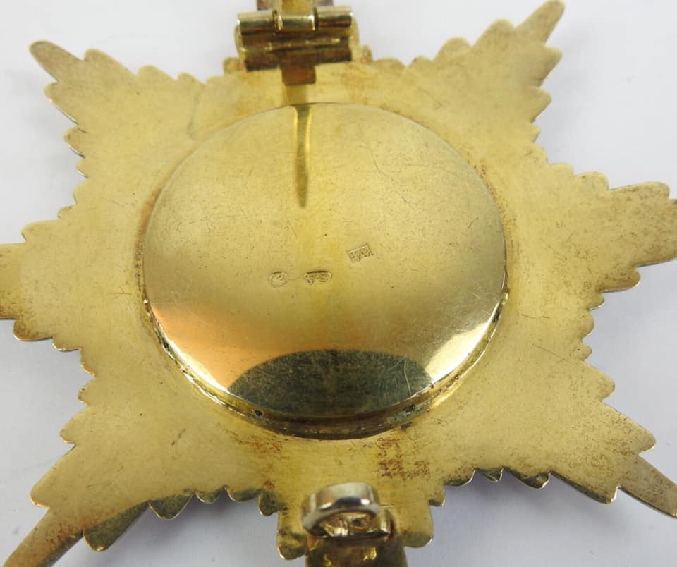 Breast star of the Prussian Red  Eagle order Roter Adlerorden made  by Nichols&Plinke.jpg