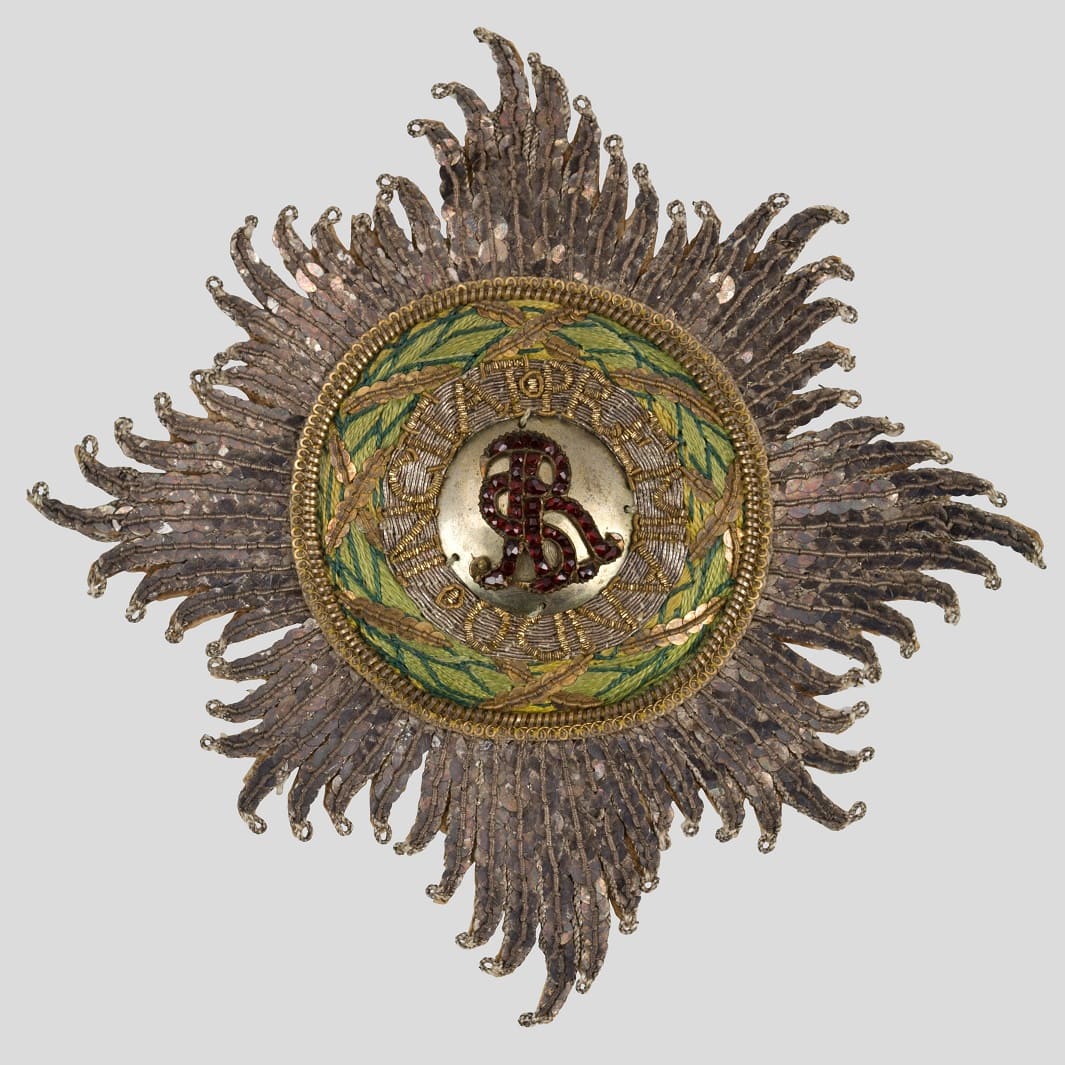 Breast star Polish Order of White  Eagle from the collection of Wawel Royal Castle.jpg