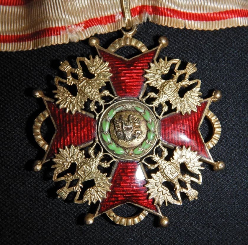 Bronze fake order of St.Stanislaus for  Non-Christians.jpg