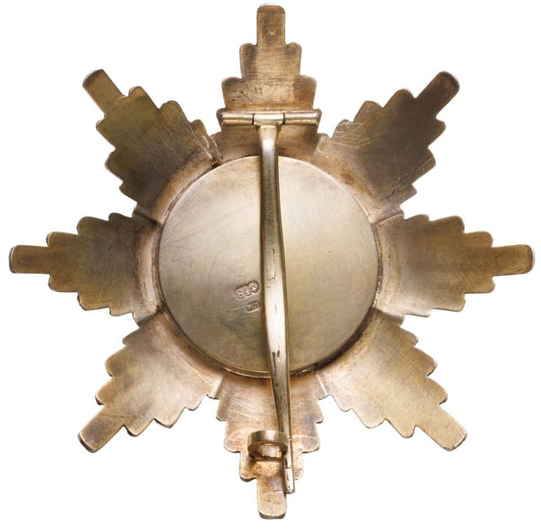 Bulgarian order  of Saint Alexander breast star made by Ivan Osipov workshop.jpg