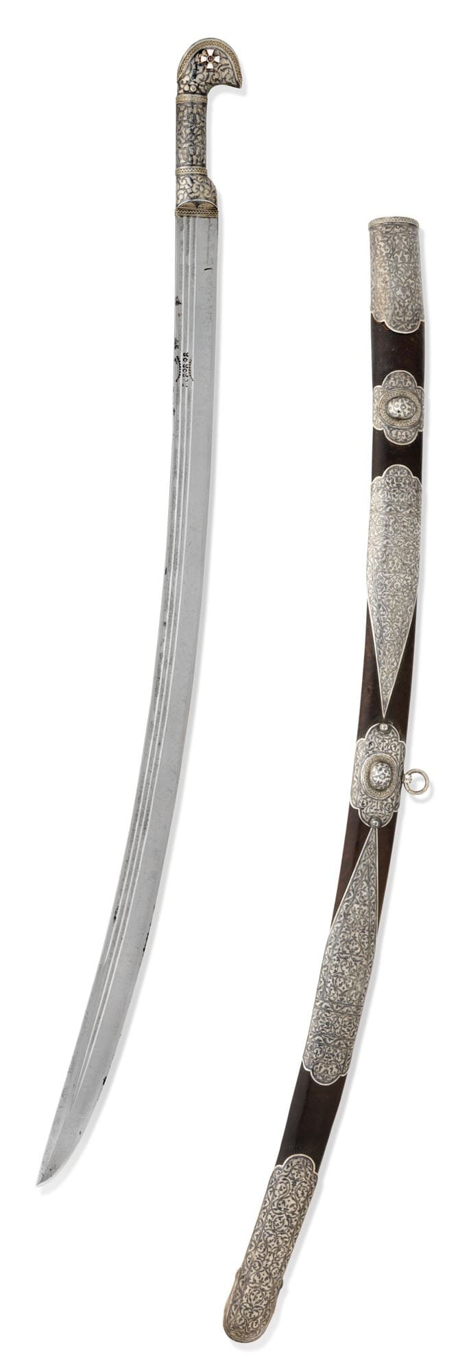Caucasian shashka with  Saint George order made by Eduard workshop.jpg