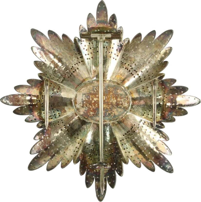 Civil and Military Equestrian Order  of Saint Marinus made by Kretly, Paris.jpg