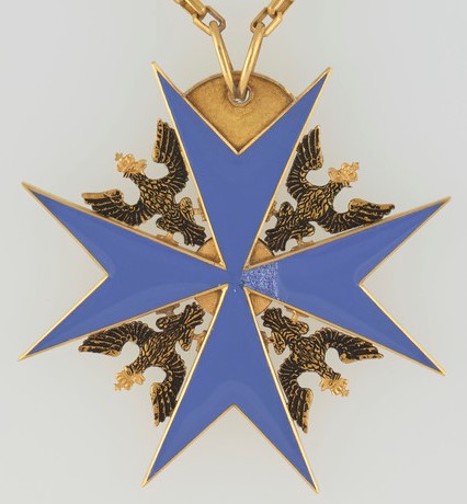 Collar of the Order of the Black Eagle of  Prince Christian of Schleswig-Holstein.jpg