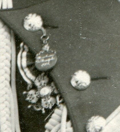 Colonel of a Independent Gendarme Corps Dmitry Nikolaevich Petrov with 2nd class jeton.jpg
