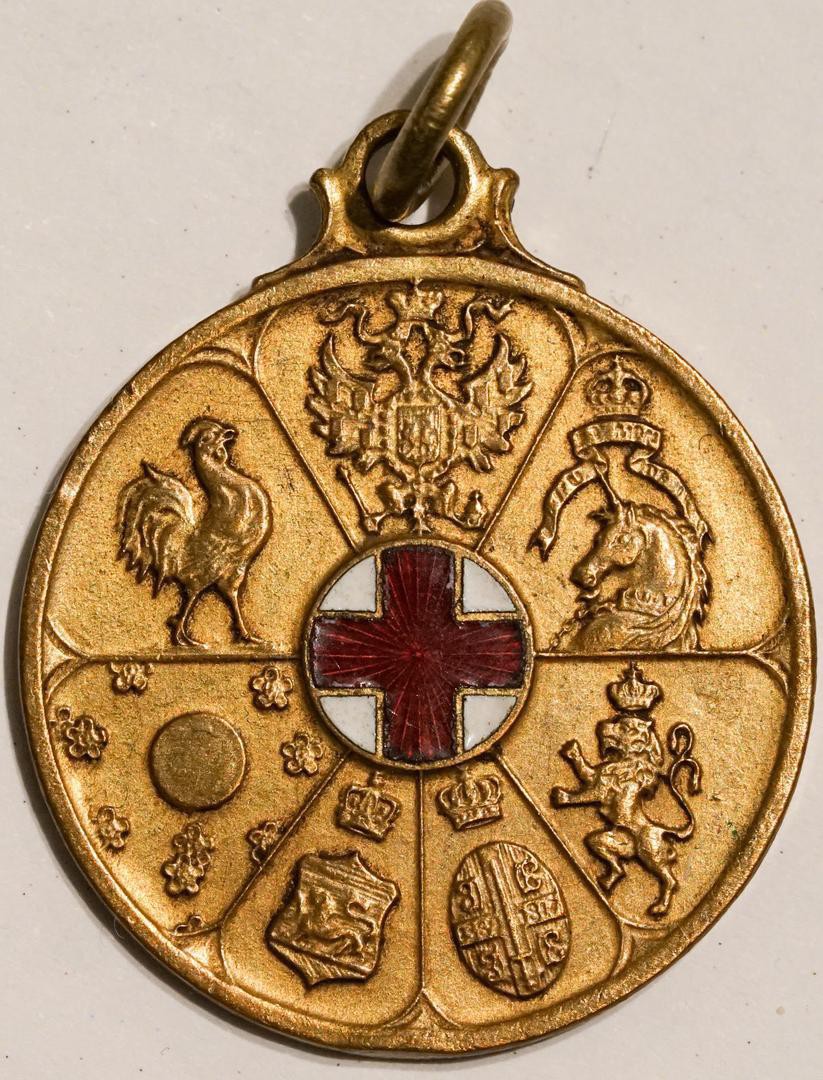 Commemorative medal in honor of the wounded in silver..jpg