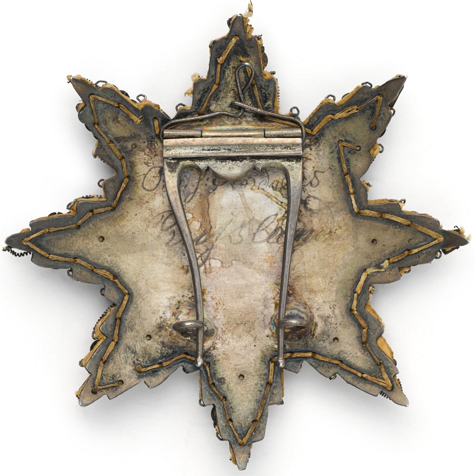 Converted embroidered breast stars of the Order of St Alexander Nevsky -.jpg