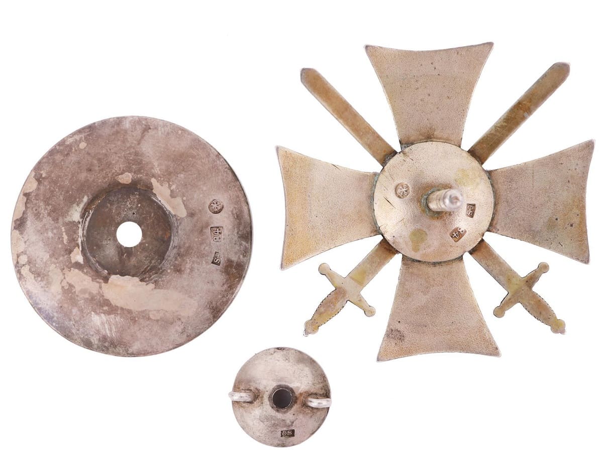 Cross For Service In The Caucasus 1864 made by Carl Siewers workshop.jpg