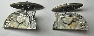 Cufflinks of University Horse Riding Club Badge.jpg