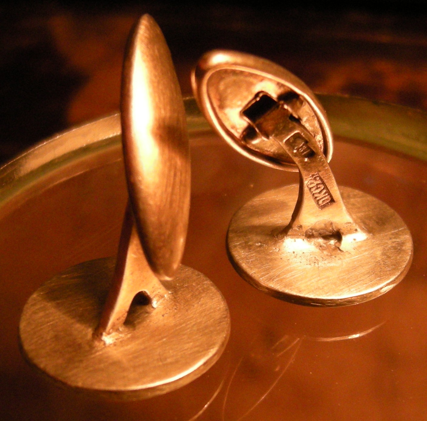 Dobrolyot Cufflinks  Запонки Добролёта.JPG