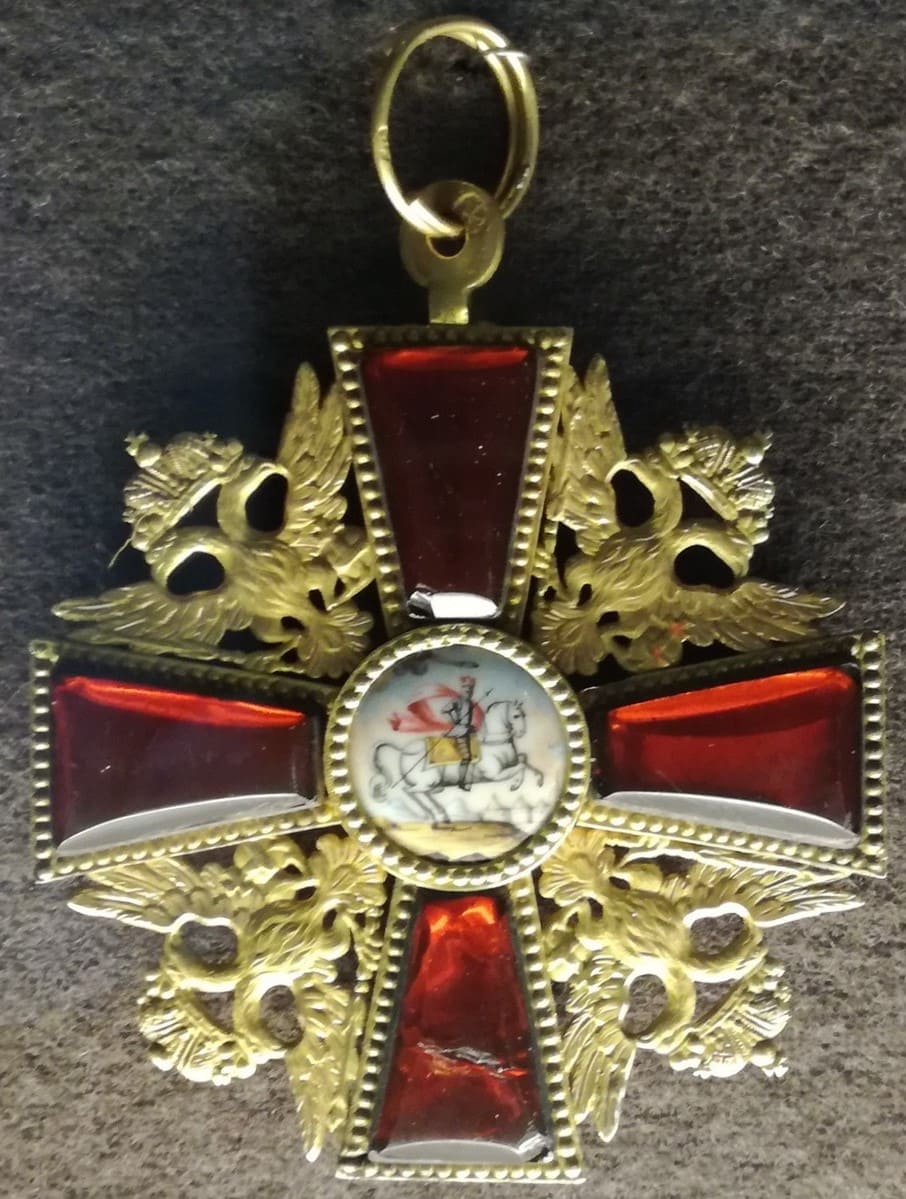 Early Order of Saint Alexander Nevsky from the collection of Suvorov Memorial Museum.jpg