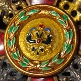 Eduard-made 3rd class St.Stanislaus order for  Non-Christians with fake medallions.jpg
