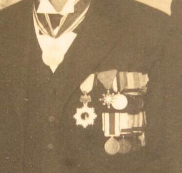 Eikichi  Shinra  with Russian Medal for Zeal.jpg