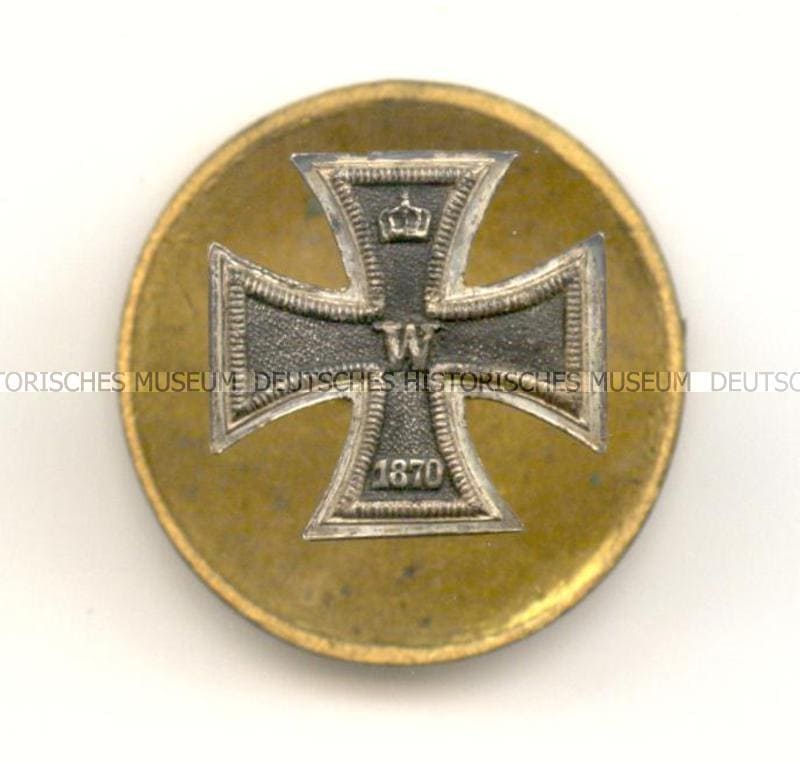Eisernes Kreuze I. Klasse, 1870, Knopflochminiatur.jpg