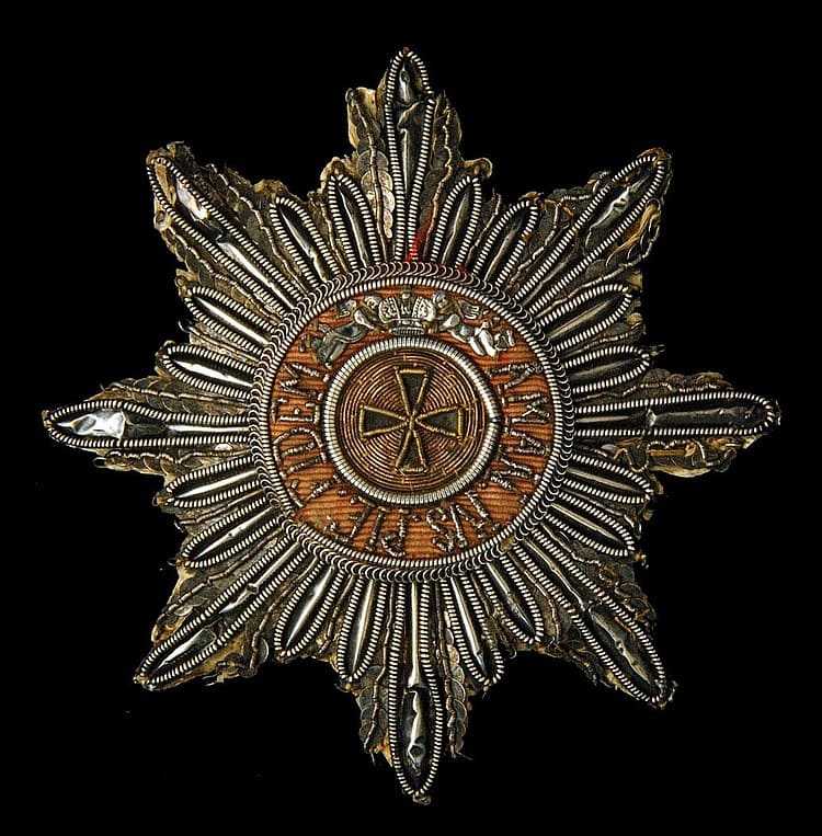 Embroidered breast stars of Saint Anna order.jpg