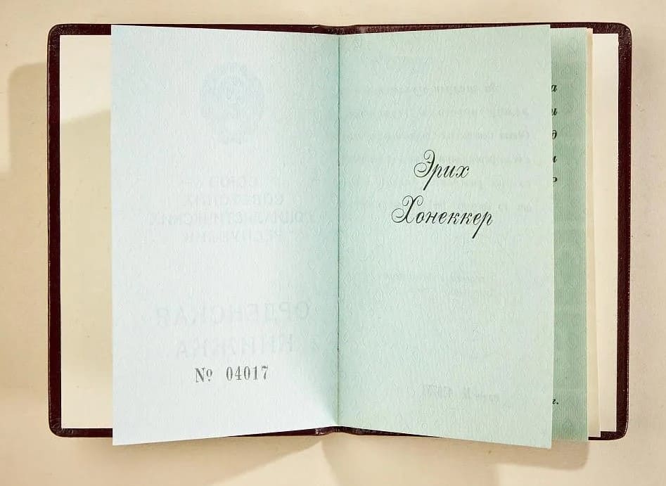 Erich Honecker's Order of  the Lenin.jpg