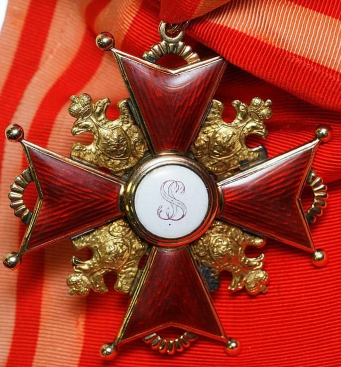 Fake 1st class Saint Stanislaus order made by  Nichols & Plinke.jpeg