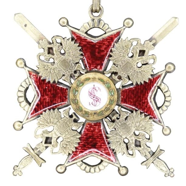 Fake 3rd class cross with swords made by Eduard in bronze.jpg