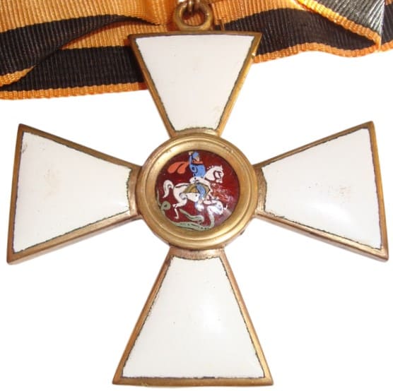 Fake 3rd class Saint George  order in gilded bronze.jpeg