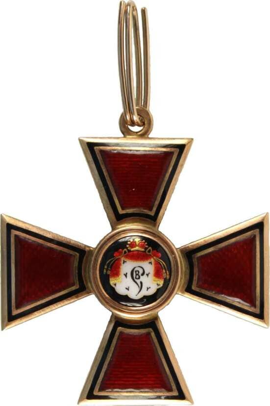 Fake 3rd class  Saint Vladimir order  in gold.jpeg