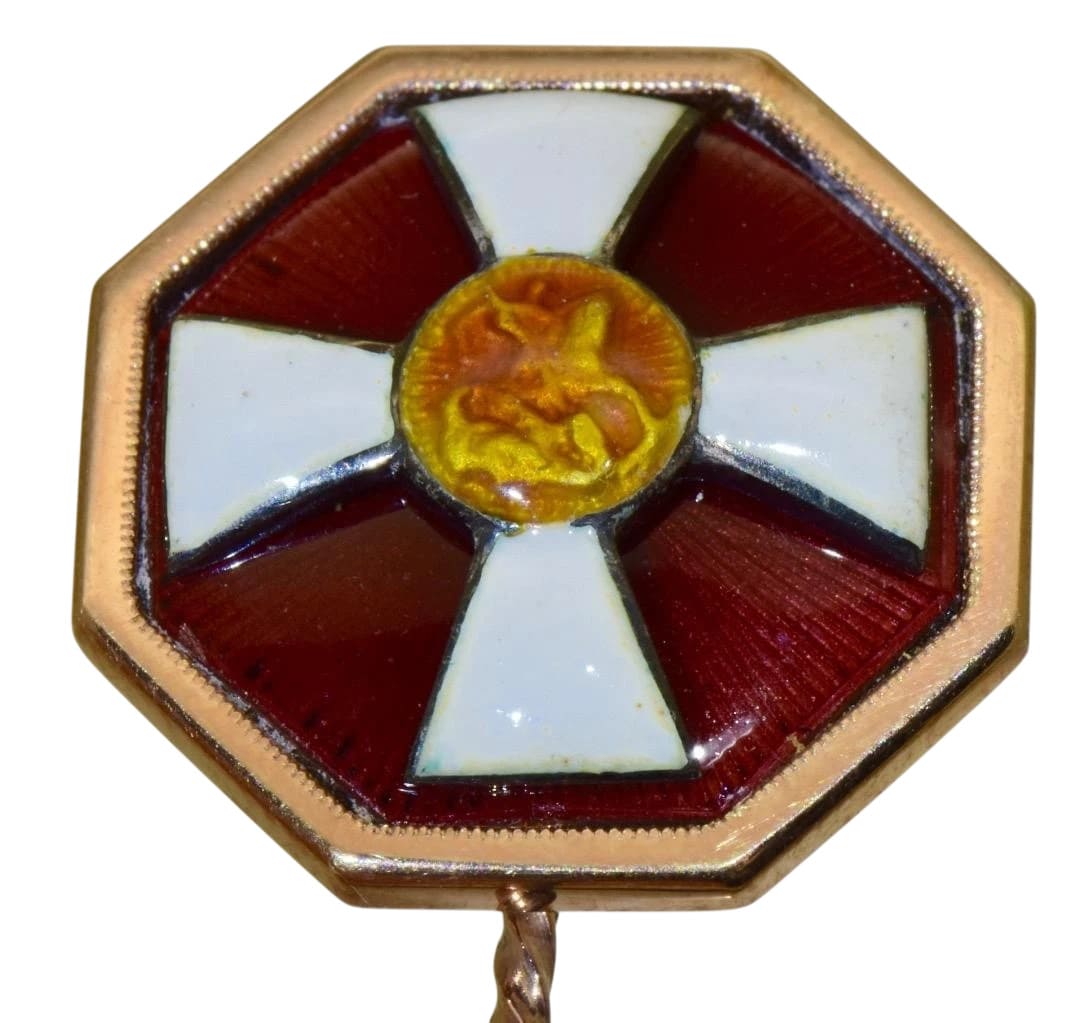 Fake Fabergé Saint George order miniature pin.jpg