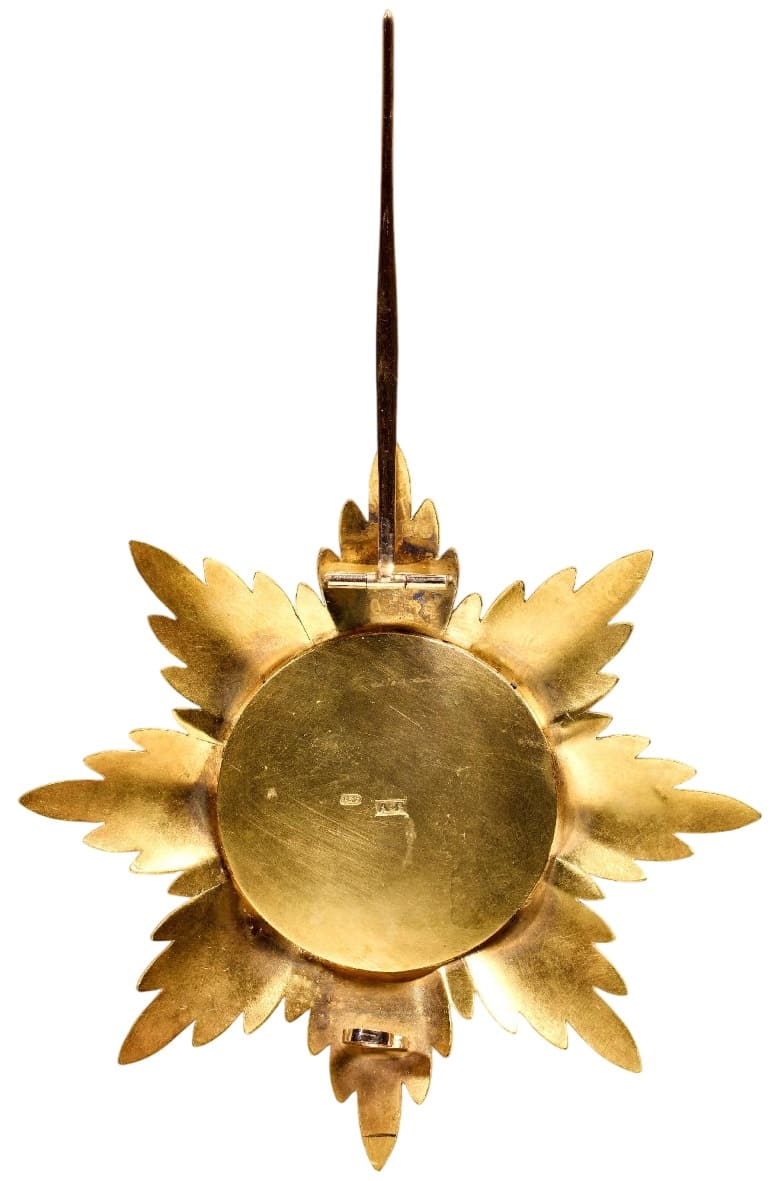 Fake gold breast  star with diamonds.jpg