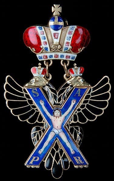 Fake Medallion  with  Imperial Russian Order of Saint Andrew.jpg