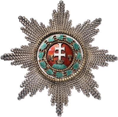 Fake Order  of Saint Stephen of Hungary made by Rothe, Wien.jpg