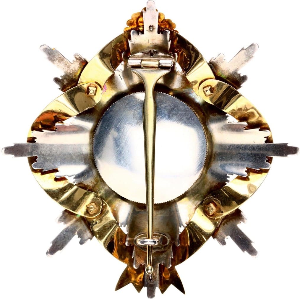 Fake Prussia Order of Crown Breast Star with Oak Leaf and Red Eagle Order.jpg