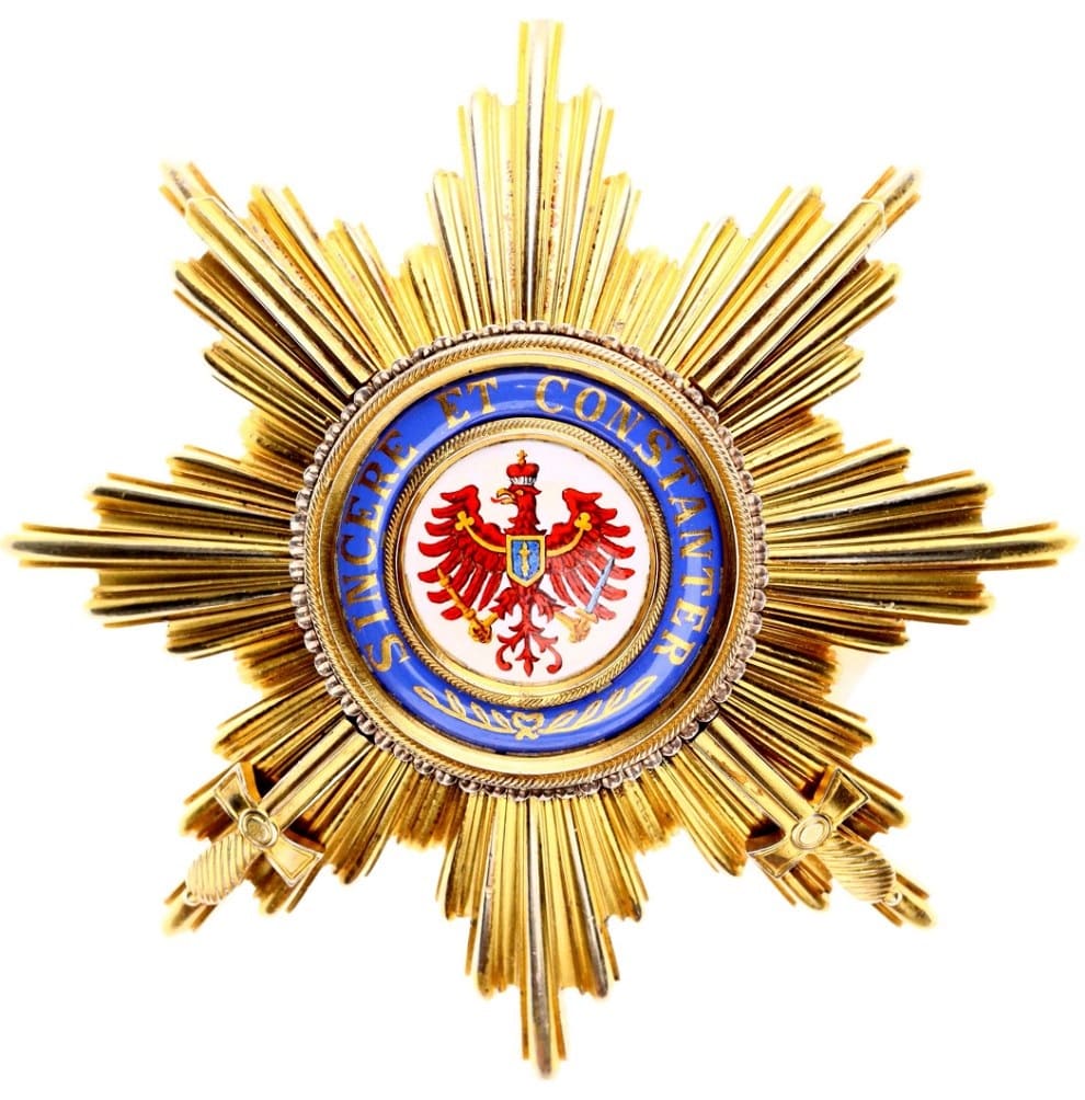 Fake Prussian order of Red  Eagle Breast Star for Grand Cross with Swords.jpg