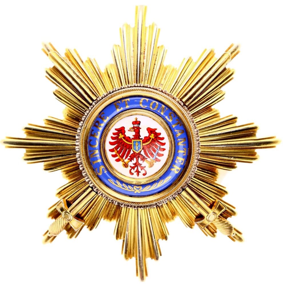 Fake Prussian order of Red  Eagle Breast Star for Grand Cross with Swords.jpg