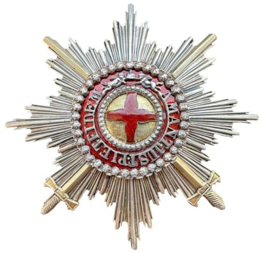 Fake Saint Anna order breast star with swords.jpg