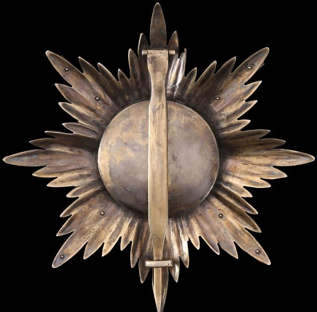 Fake Saint Stanislaus order breast star with  swords.jpg