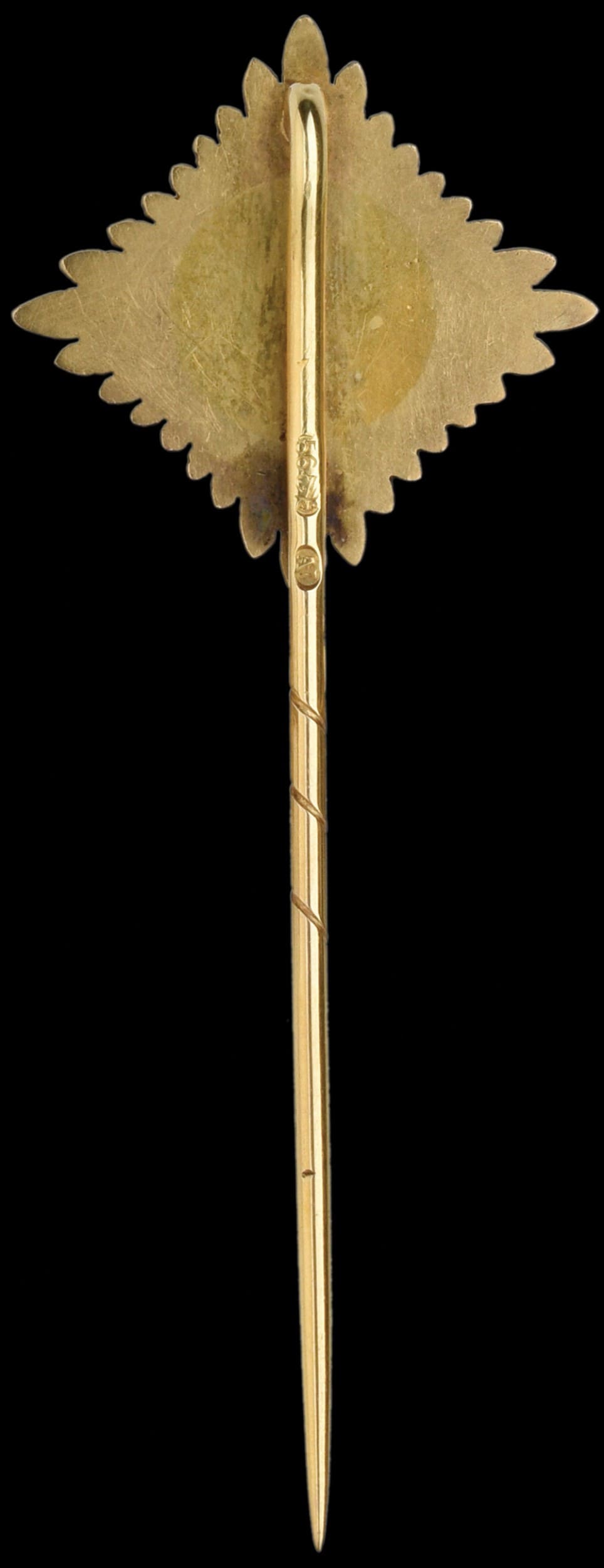 Fake stickpin in the form of the  order of St. George breast star.jpg