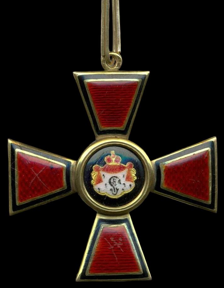 fake ВД-made Saint Vladimir order cross in gold.jpg