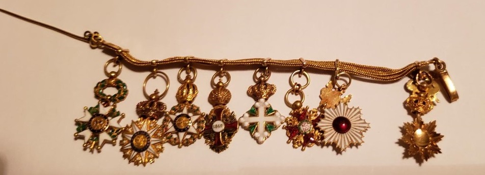 French Miniature Chain with Rising Sun Order-.jpg