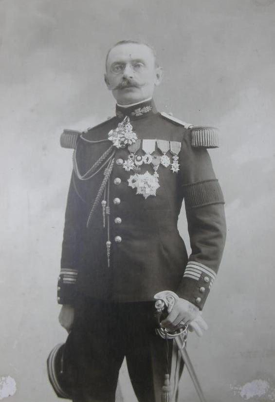 French Officer  with Japanese  order of Rising Sun 4th class.jpg