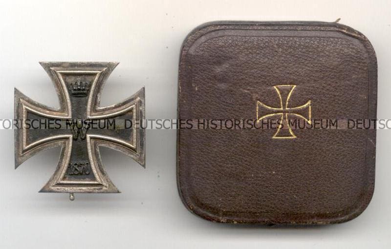 Friedrich Julius Wilhelm Graf von Bose Iron cross.jpg