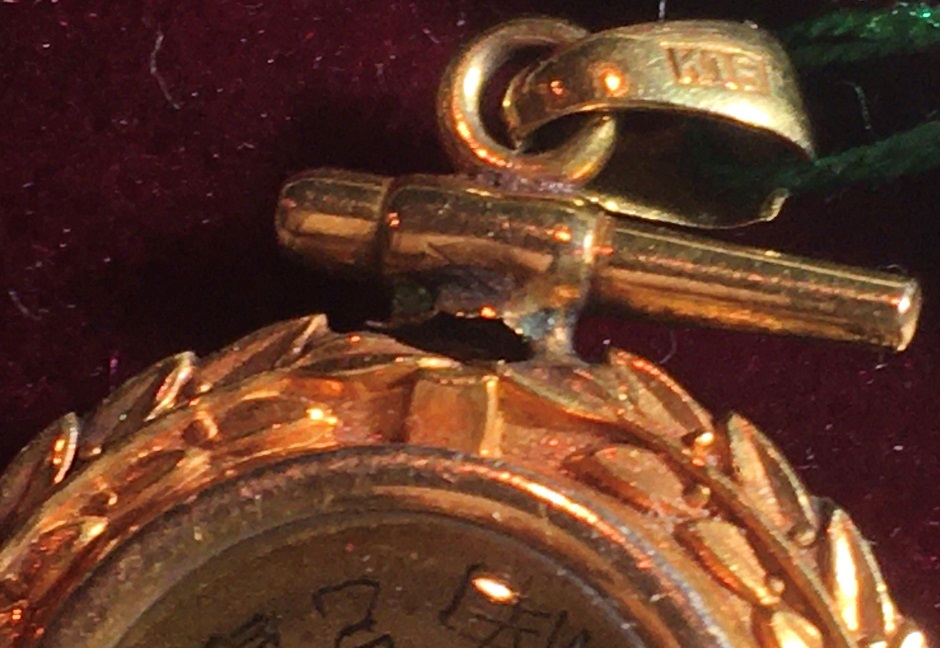 Gold Russia Conquest Triumphal Return  Commemorative Pendant with Compass.jpg