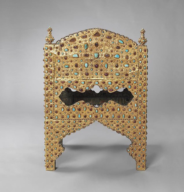 Golden throne of Russian Tsar Boris Godunov --.jpg