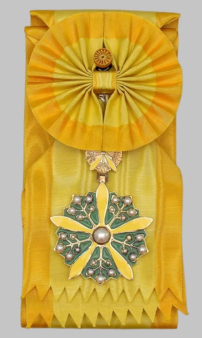 Grand Cordon of the Orchid Blossom  made by Osaka Mint.jpg