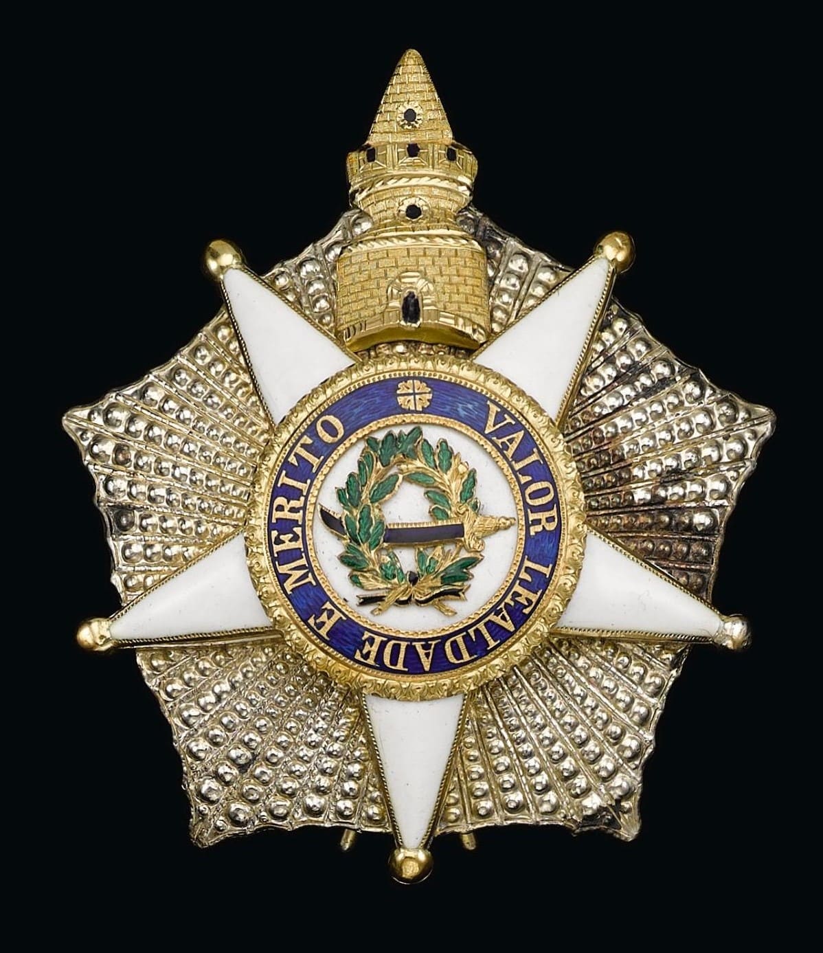 Grand cross of Portuguese military order of the Tower and of  the Sword.jpg