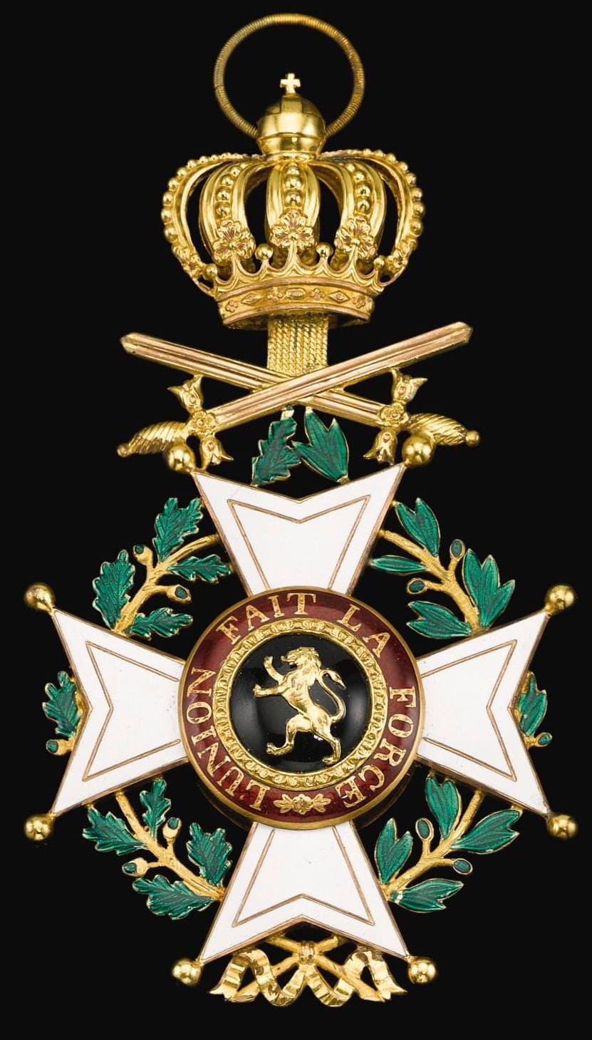 Grand  cross of the Belgium order of Leopold.jpg