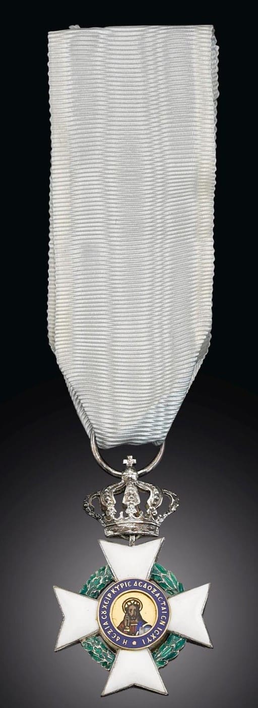 Grand cross of the Greece  order of the Redeemer.jpg