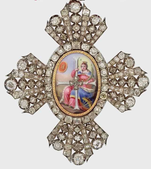 Grand Cross of the Order of Saint  Catherine awarded in 1856 to Queen Alexandra.jpg