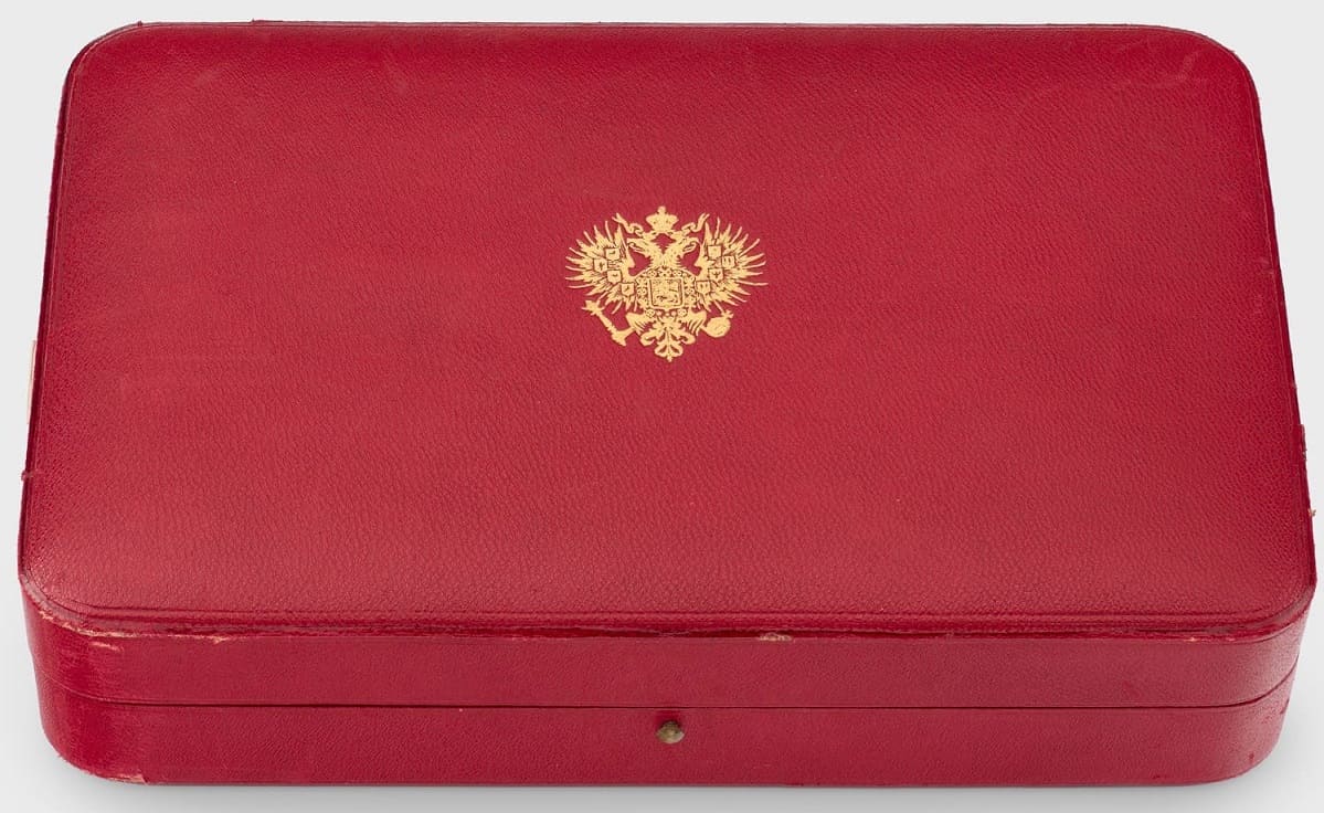 Grand Cross of the Order of  Saint Catherine awarded in 1909.jpg